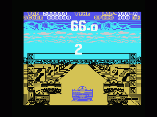 Le Mans screenshot 4 for MSX